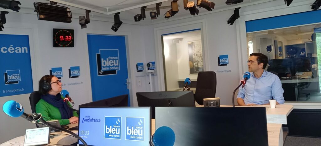 David JACOBI chez France Bleu Loire Océan pour "Côté Experts"